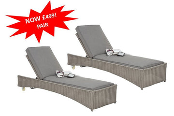 #2022 - A Pair of Florida Premium Sun Loungers  🌴☀️🛋️